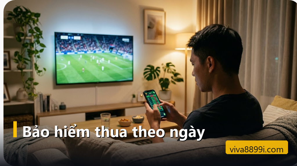 Khuyến mãi Viva88: cách tính vòng cược, thua ròng và hạn nhận để không mất thưởng 4 Người chơi xem trận bóng trên tivi, điện thoại hiện bảng tỷ lệ kèo trực tiếp